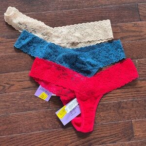 🆕 Hanky Panky Signature Lace Thong 3-Pack